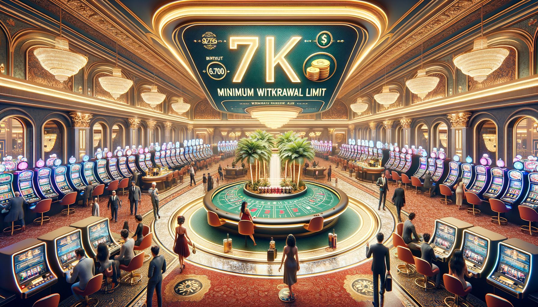 Какой минимальный лимит на вывод средств в 7К?